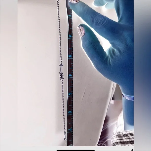 Tiffany & Co  Paloma Picasso .925 Sterling Silver Grafitti Arrow Bracelet 7” - Picture 6 of 6